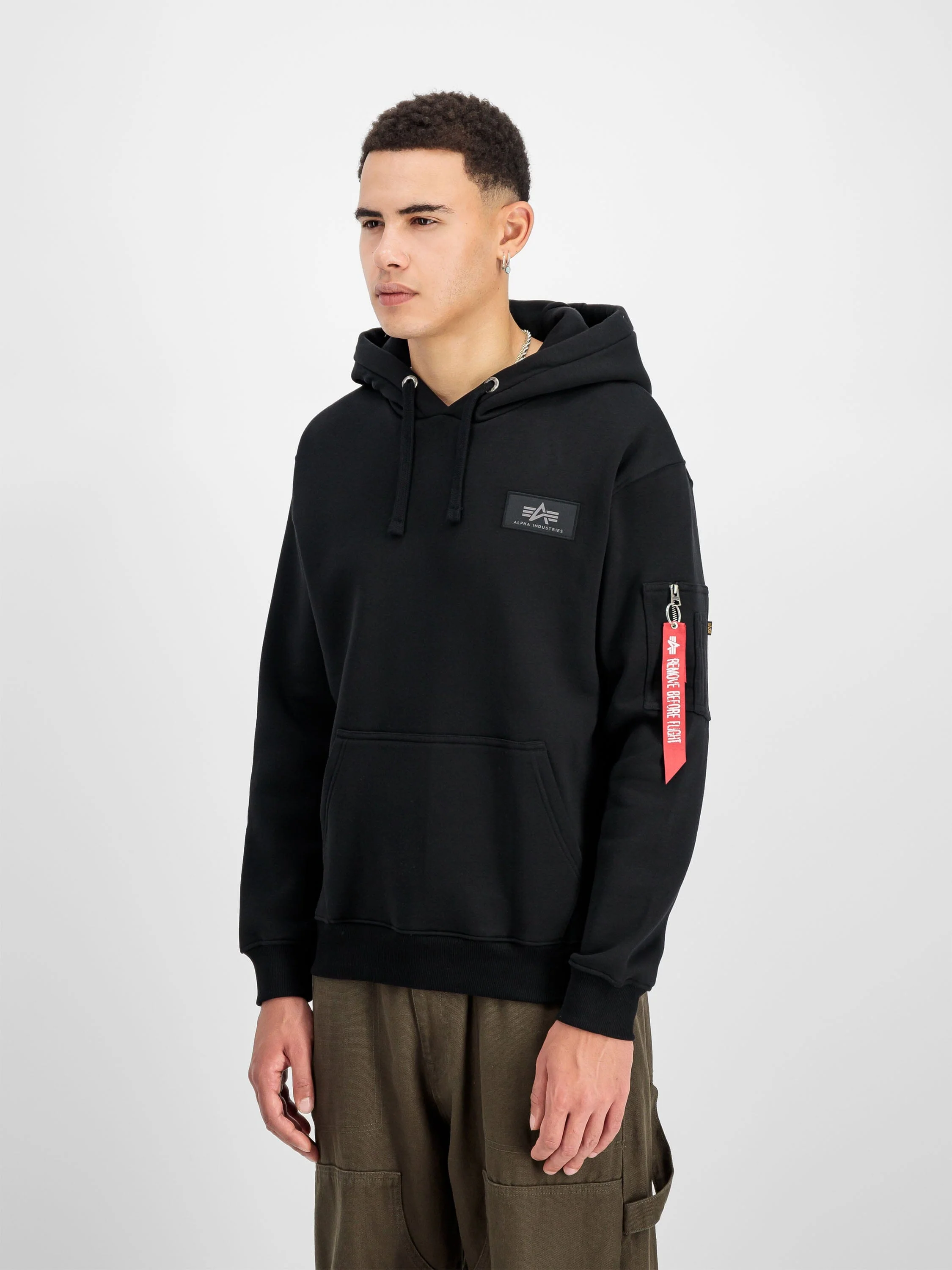 BACK PRINT CAMO HOODIE - Image 3