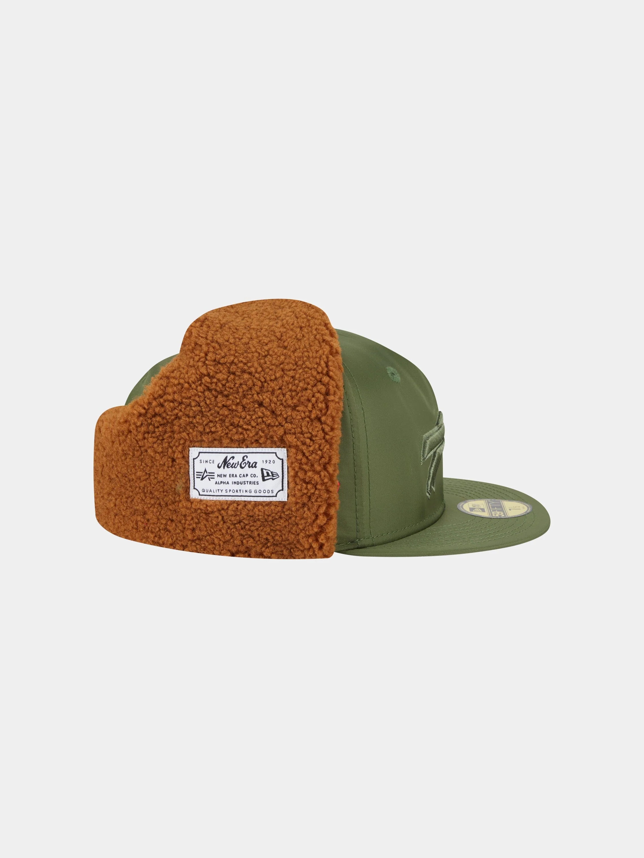 BUFFALO BILLS X ALPHA X NEW ERA 5950 DOG EAR CAP (GREEN) - Image 2