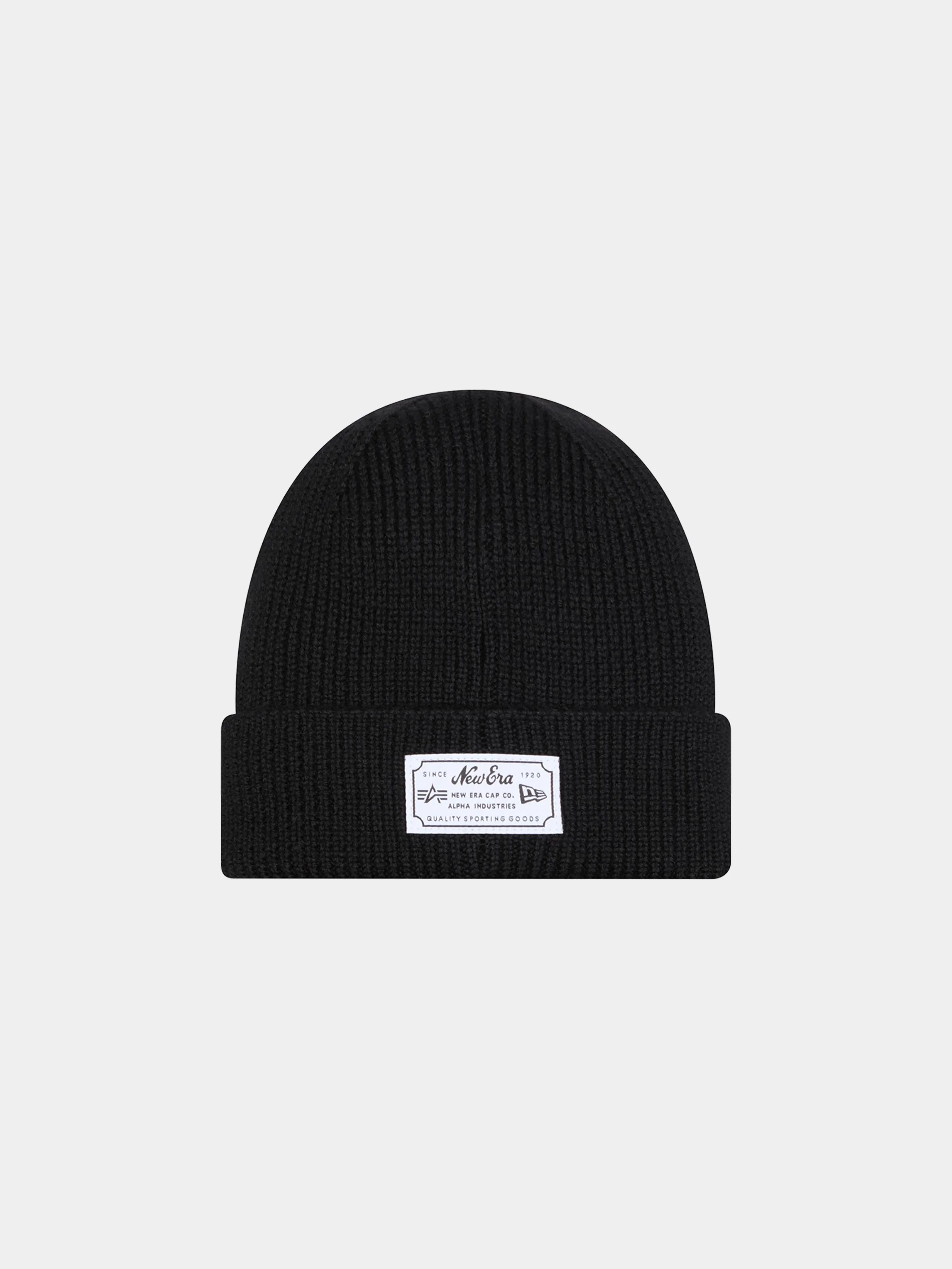 LOS ANGELES LAKERS X ALPHA X NEW ERA SHORT CUFF BEANIE - Image 2
