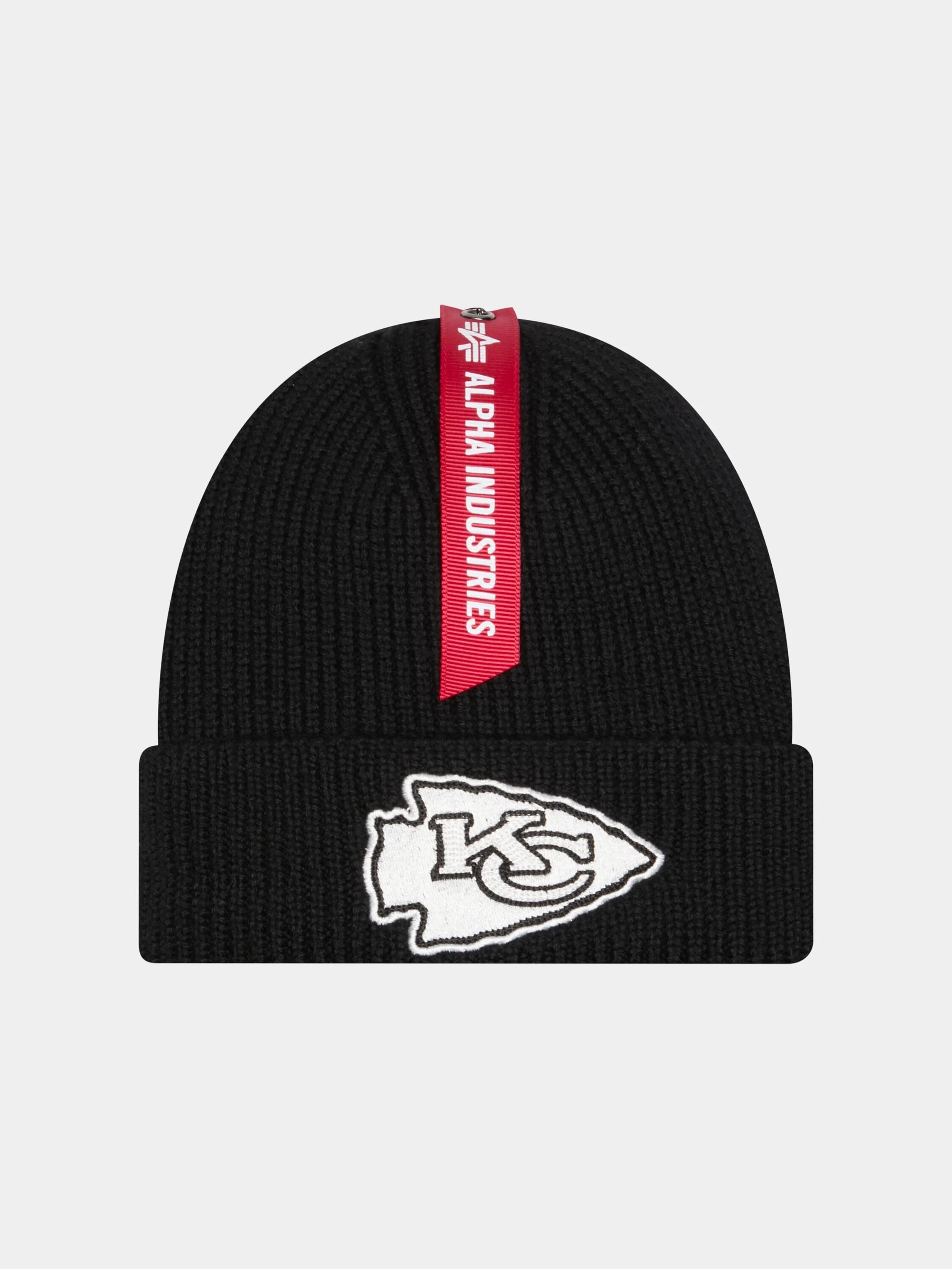 KANSAS CITY CHIEFS X ALPHA X NEW ERA SHORT CUFF BEANIE