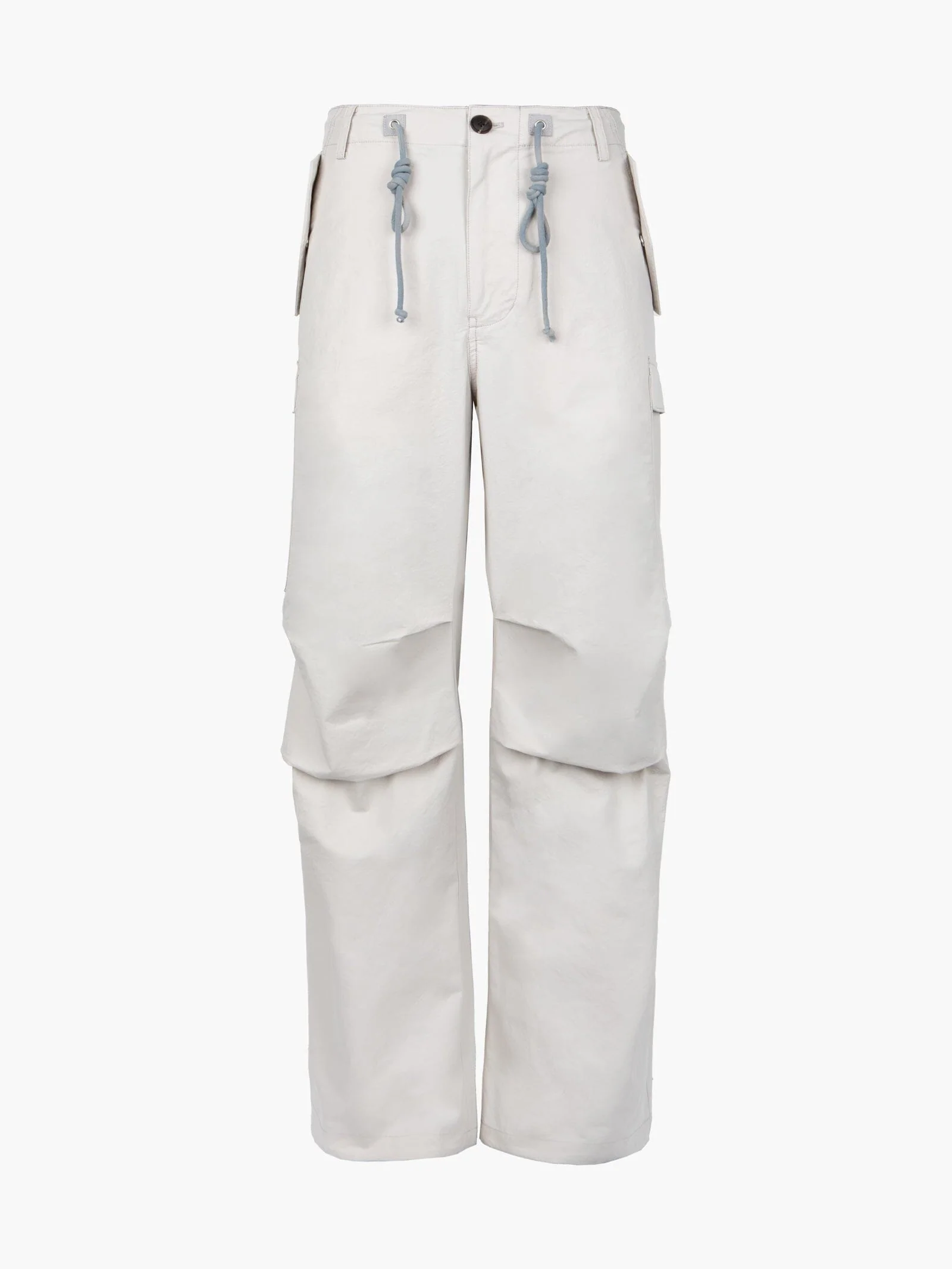 JIYONG KIM X ALPHA SUN BLEACHED MULTI POCKET PANT