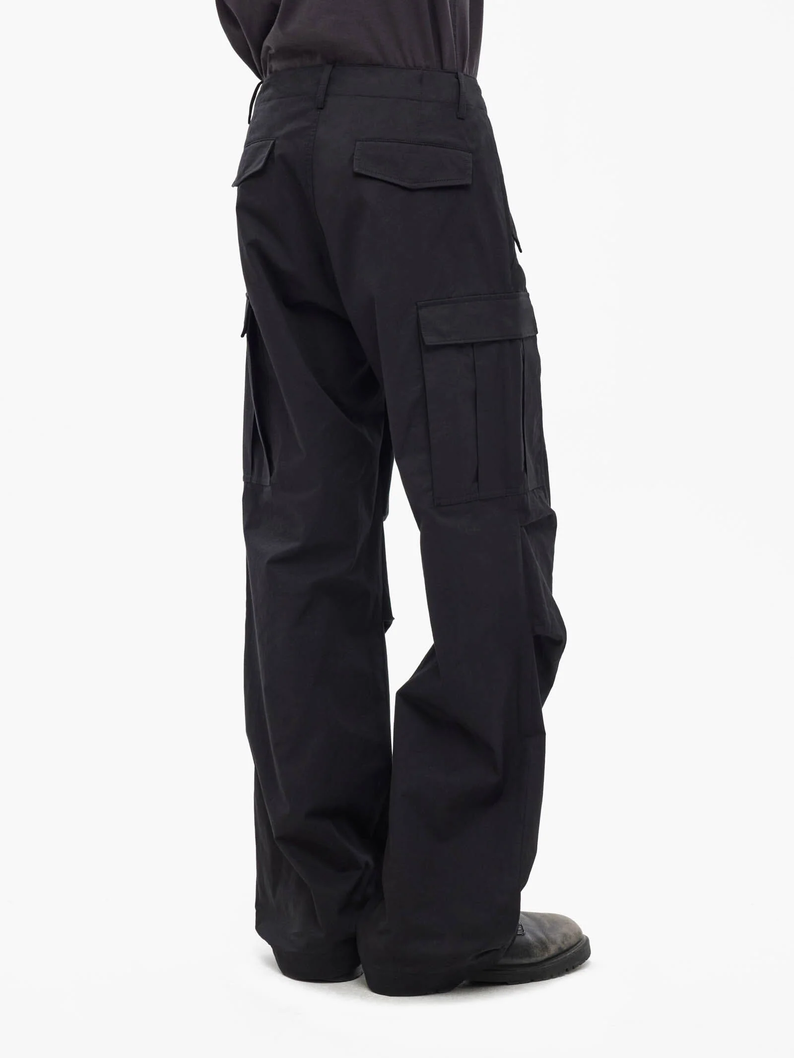 JIYONG KIM X ALPHA SUN BLEACHED MULTI POCKET PANT - Image 12