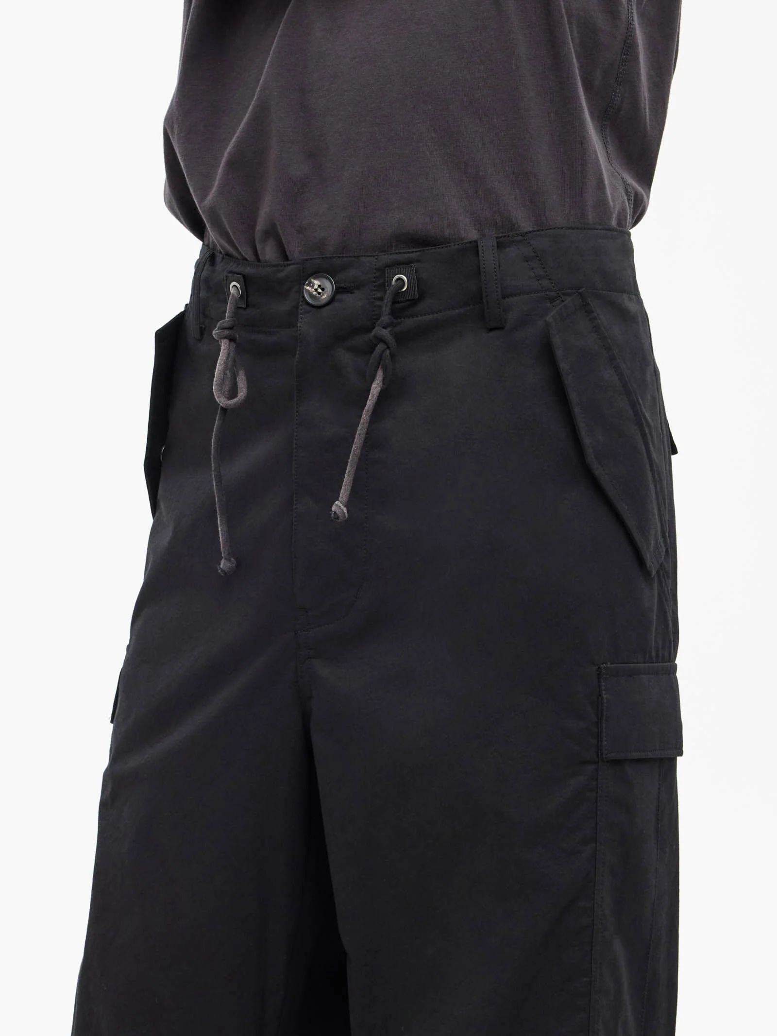 JIYONG KIM X ALPHA SUN BLEACHED MULTI POCKET PANT - Image 15