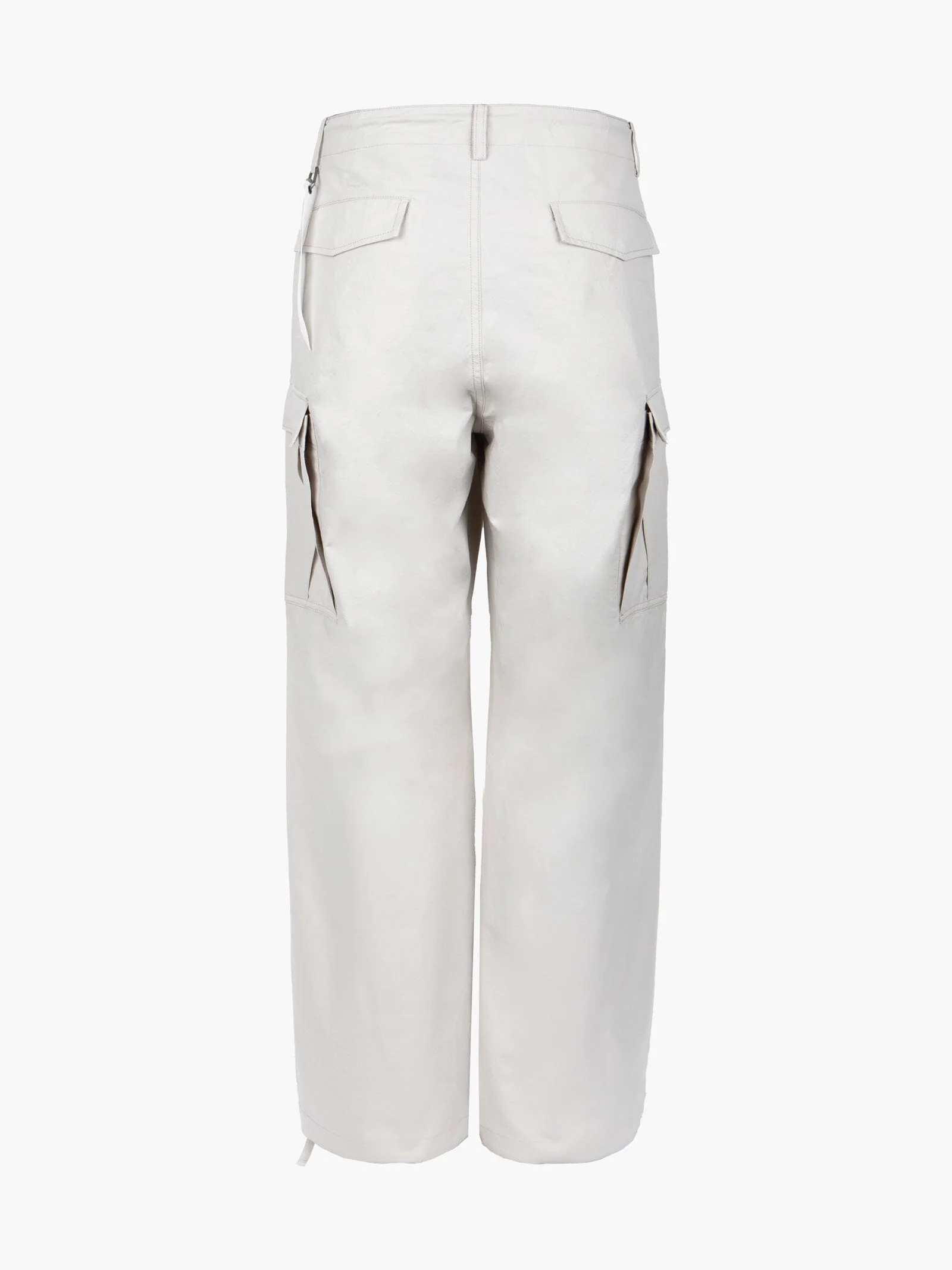 JIYONG KIM X ALPHA SUN BLEACHED MULTI POCKET PANT - Image 6