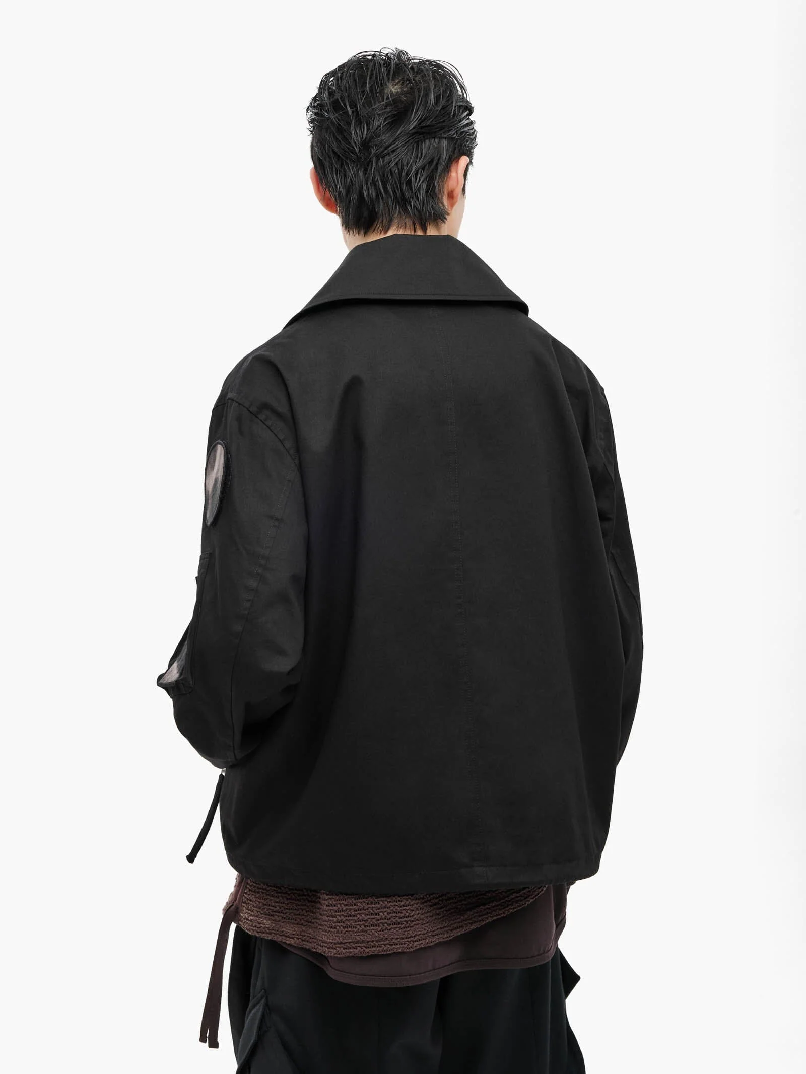 JIYONG KIM X ALPHA SUN BLEACHED WIDE COLLAR - Image 16