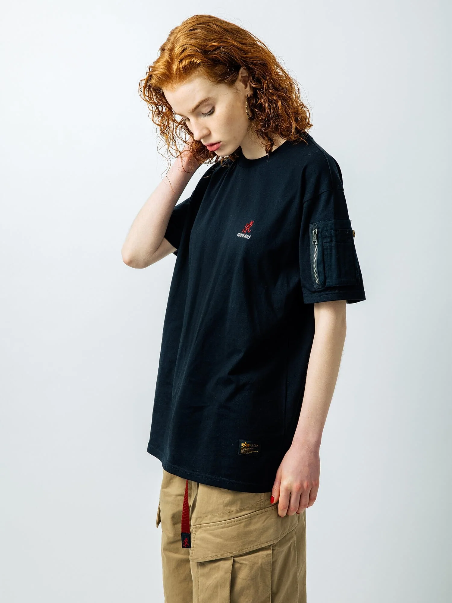GRAMICCI X ALPHA COTTON CIGAR POCKET TEE - Image 4