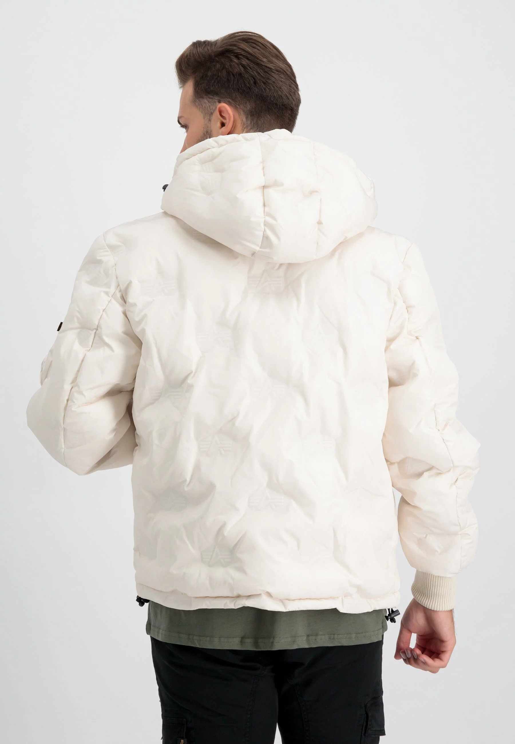 HOODED LOGO PUFFER - Image 2