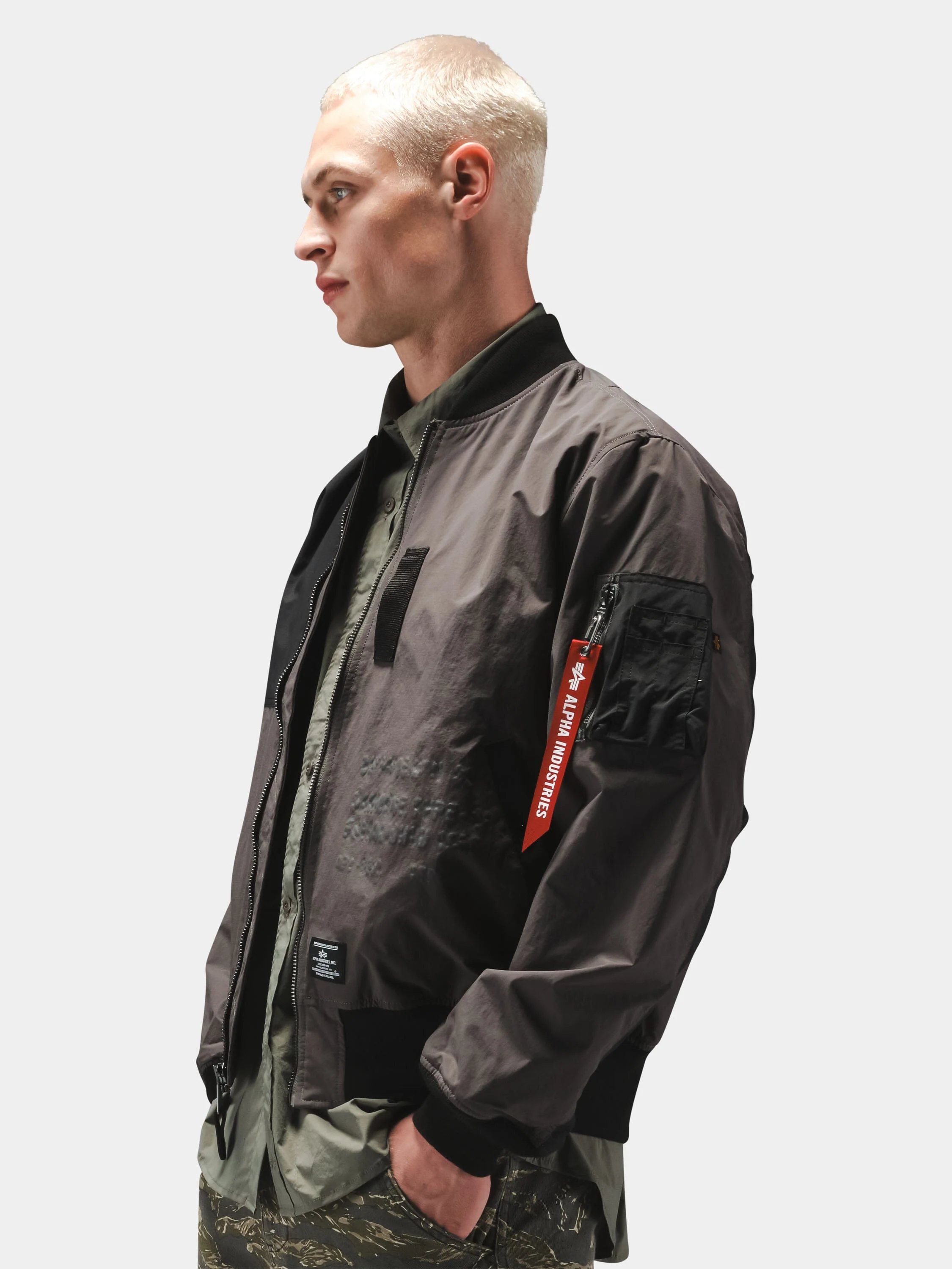 L-2B RELAXED PATCHWORK FLIGHT JACKET - Image 12