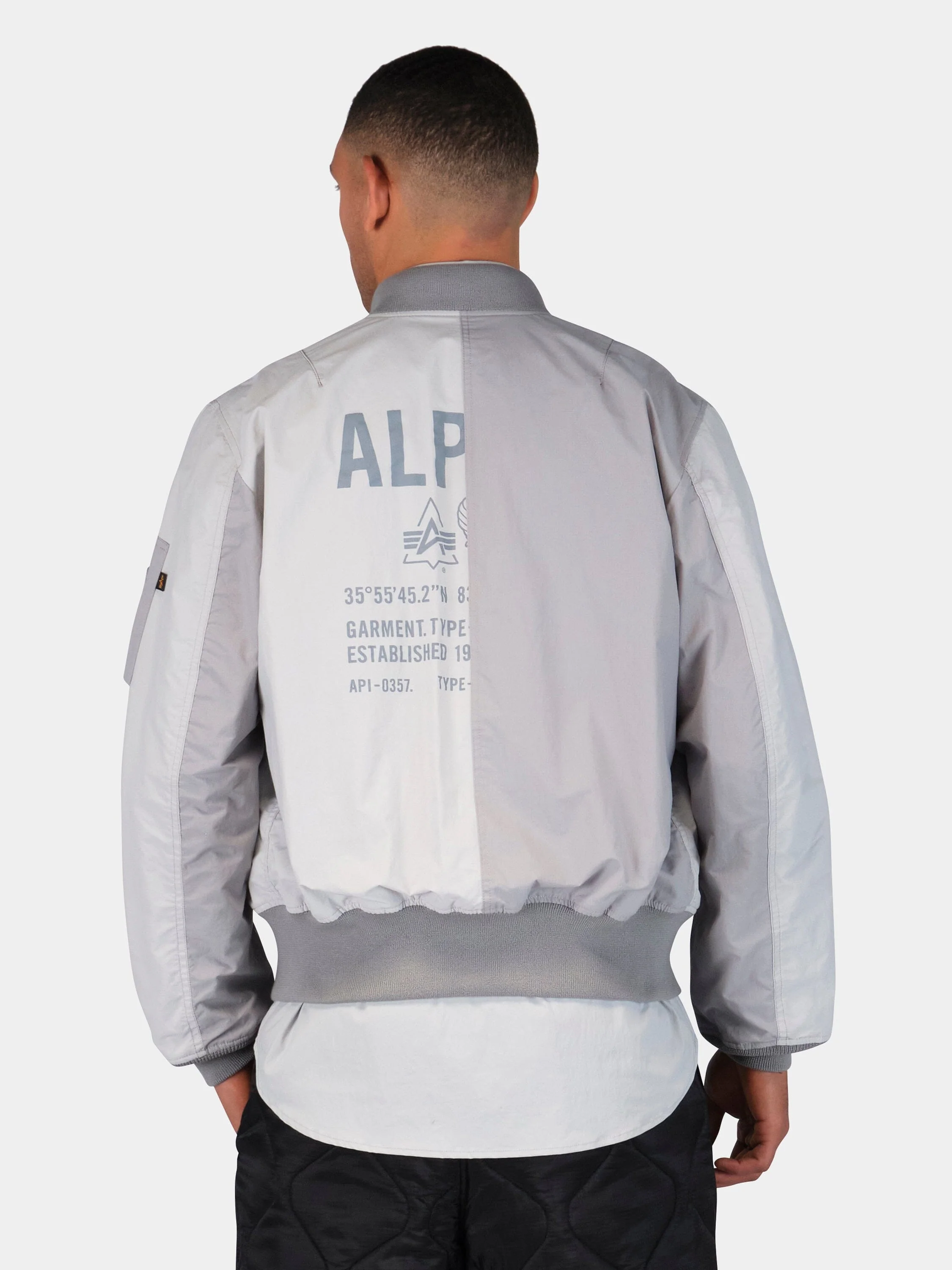 L-2B RELAXED PATCHWORK FLIGHT JACKET - Image 2