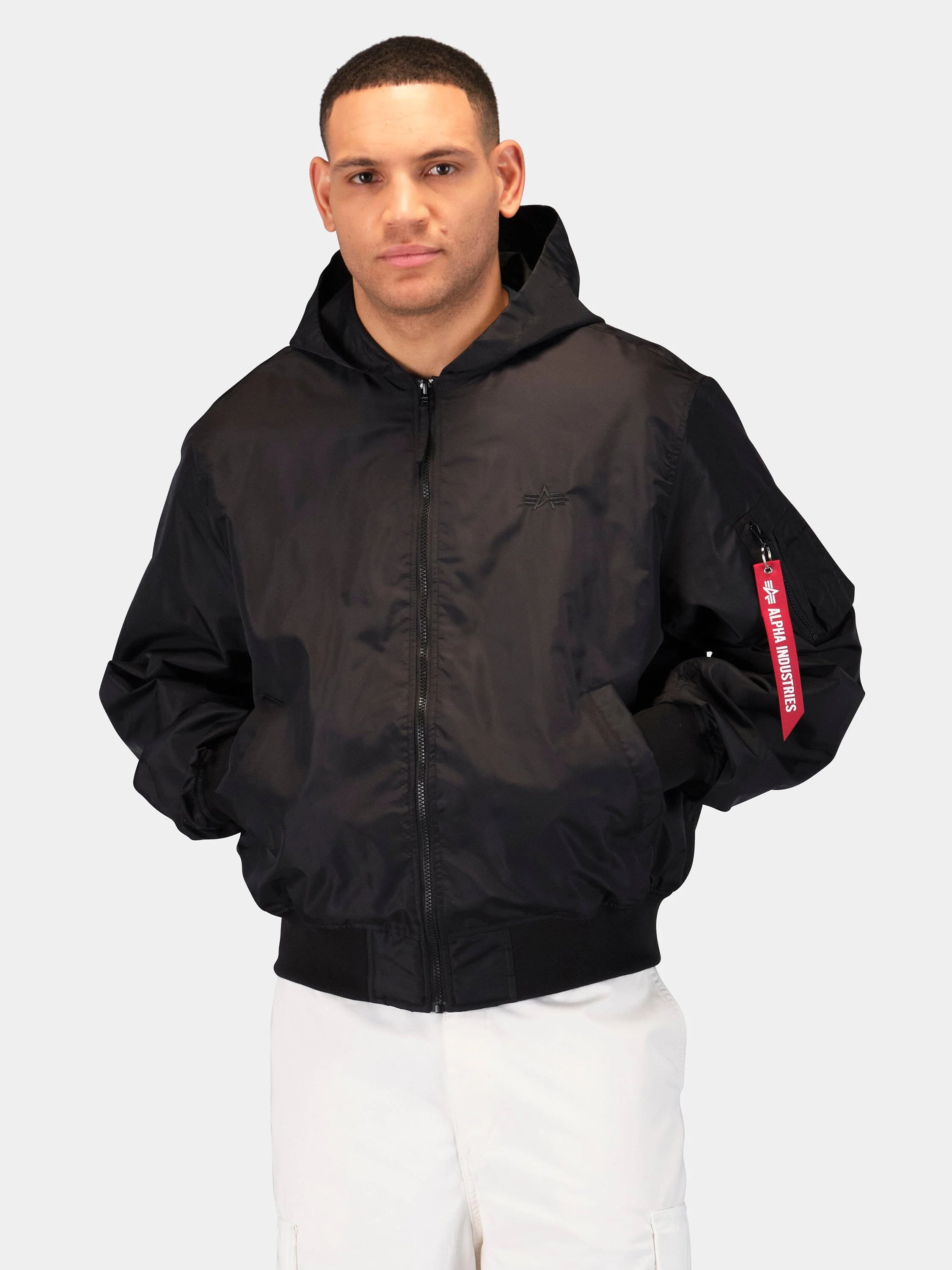 LOGO L-2B HOODED HUNTER FLIGHT JACKET - Image 7