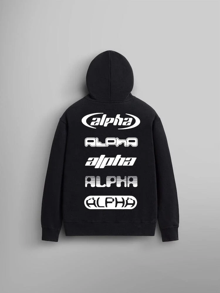ALPHA LOGOS HOODIE - Image 2