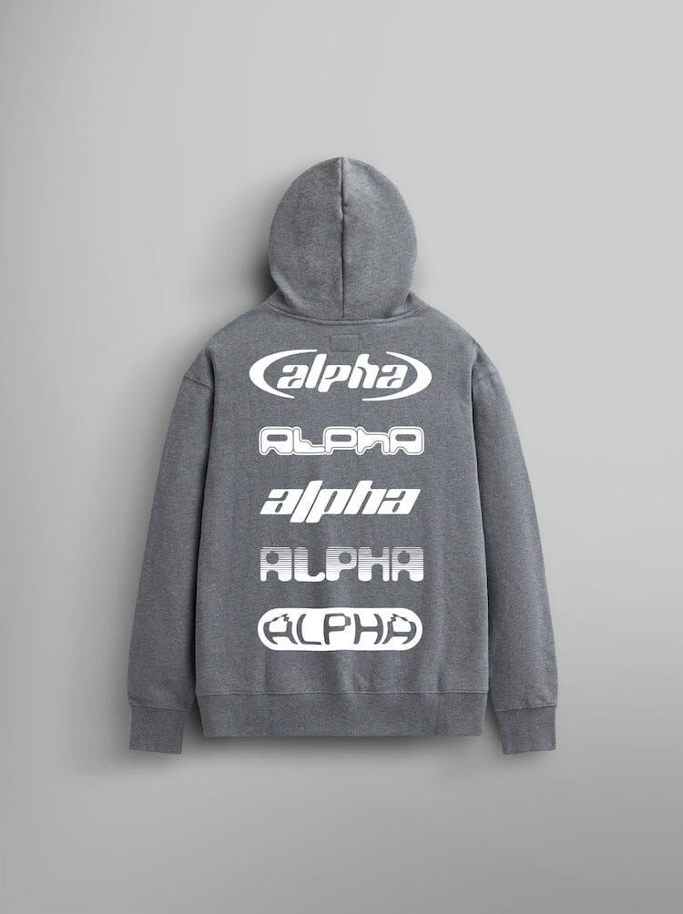 ALPHA LOGOS HOODIE (SEASONAL) - Image 2