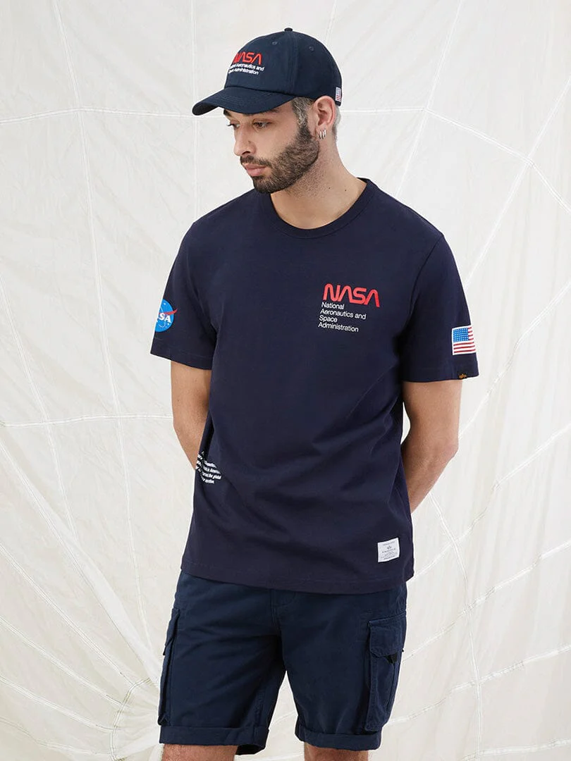 NASA WORM LOGO GEN II TEE - Image 3