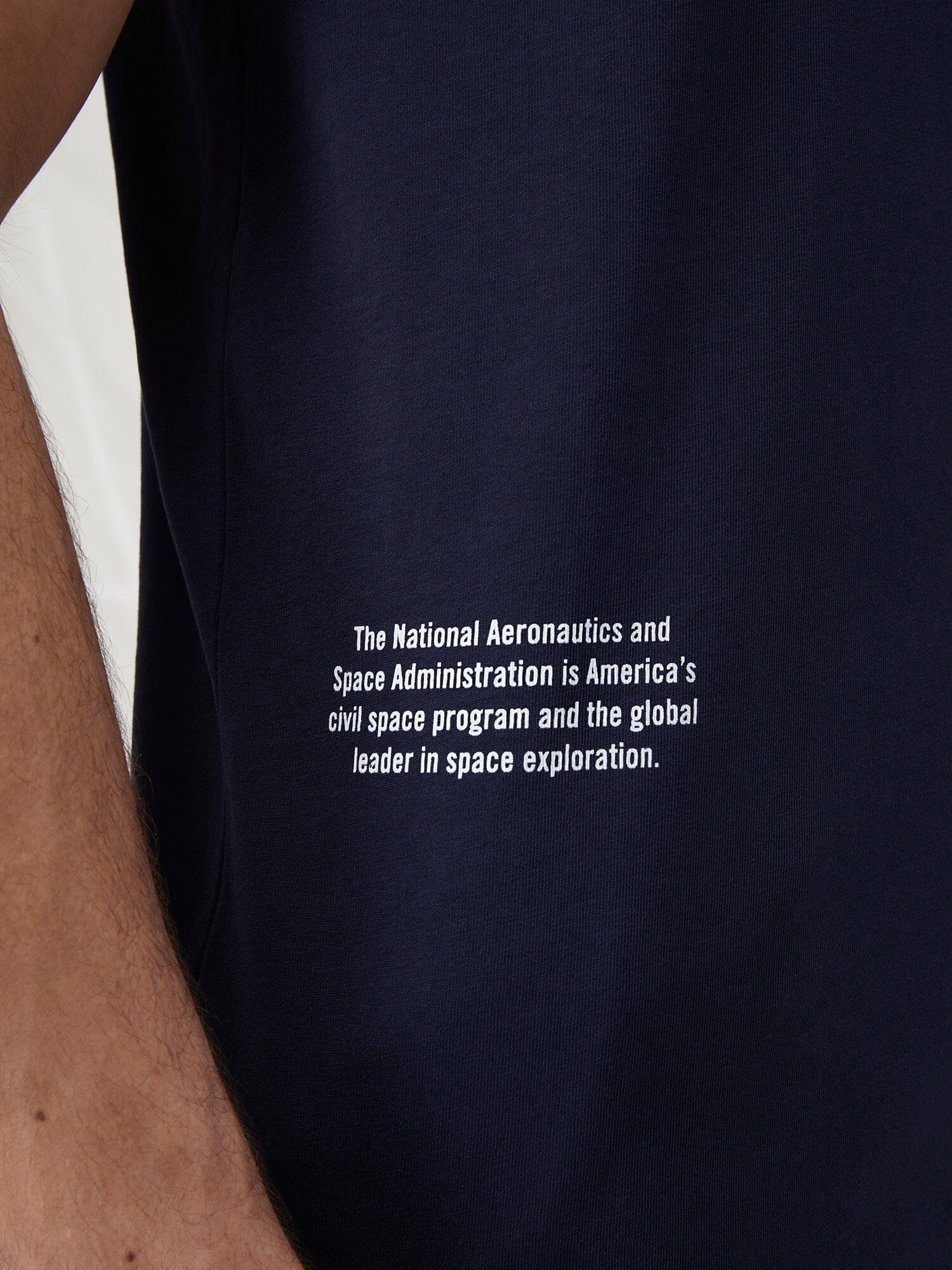 NASA WORM LOGO GEN II TEE - Image 9