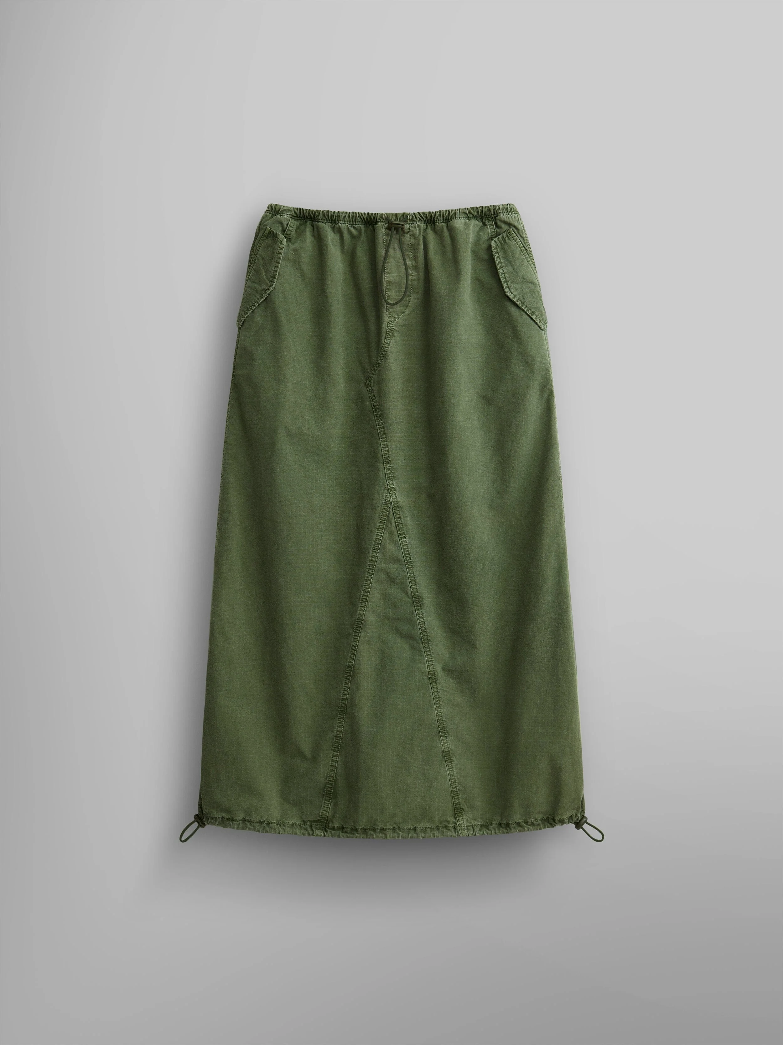 DRAWCORD SKIRT WOMENS (OG-107 GREEN)