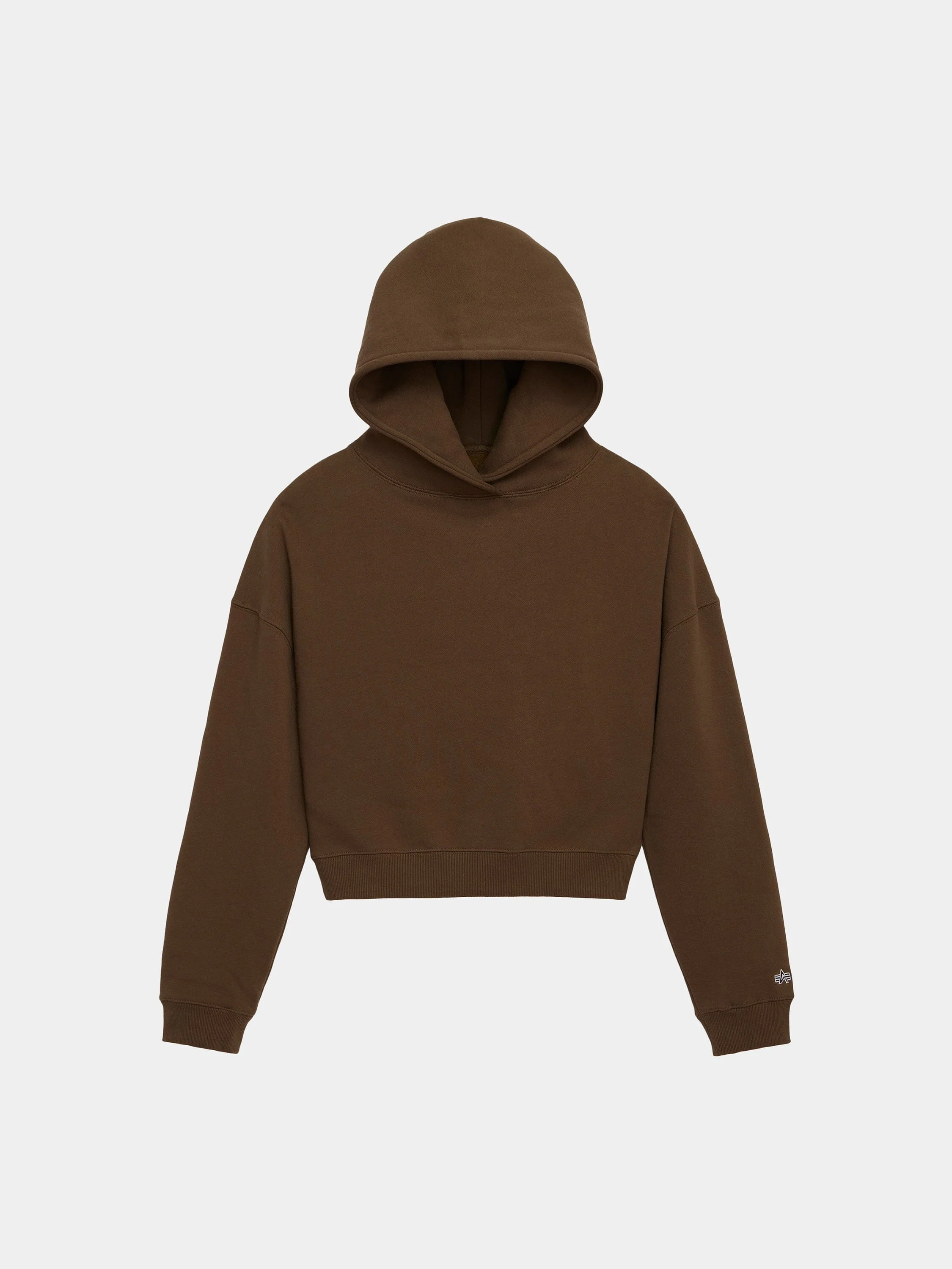 ESSENTIAL CROPPED HOODIE WOMENS
